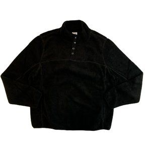 !!NEW!! Men's Black MEMBERS MARK Alpine Sherpa Pullover Small